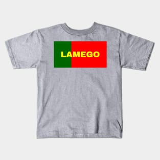 Lamego City in Portuguese Flag Colors Kids T-Shirt